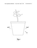 BIODEGRADABLE MATERIAL AND PLANT CONTAINER diagram and image