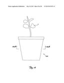 BIODEGRADABLE MATERIAL AND PLANT CONTAINER diagram and image