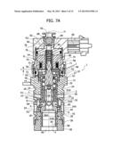 INTERNAL-COMBUSTION ENGINE HAVING A SYSTEM FOR VARIABLE ACTUATION OF THE     INTAKE VALVES, PROVIDED WITH THREE-WAY SOLENOID VALVES diagram and image