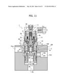 INTERNAL-COMBUSTION ENGINE HAVING A SYSTEM FOR VARIABLE ACTUATION OF THE     INTAKE VALVES, PROVIDED WITH THREE-WAY SOLENOID VALVES diagram and image