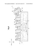 AUXILIARY DEVICE MOUNTING STRUCTURE FOR AN INTERNAL COMBUSTION ENGINE diagram and image