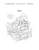 AUXILIARY DEVICE MOUNTING STRUCTURE FOR AN INTERNAL COMBUSTION ENGINE diagram and image