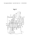 AUXILIARY DEVICE MOUNTING STRUCTURE FOR AN INTERNAL COMBUSTION ENGINE diagram and image