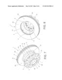 Brake discs with bell diagram and image