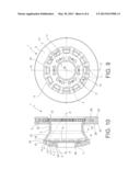 Brake discs with bell diagram and image