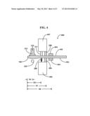 METHOD AND APPARATUS FOR REMOVING PERIPHERAL PORTION OF A GLASS SHEET diagram and image