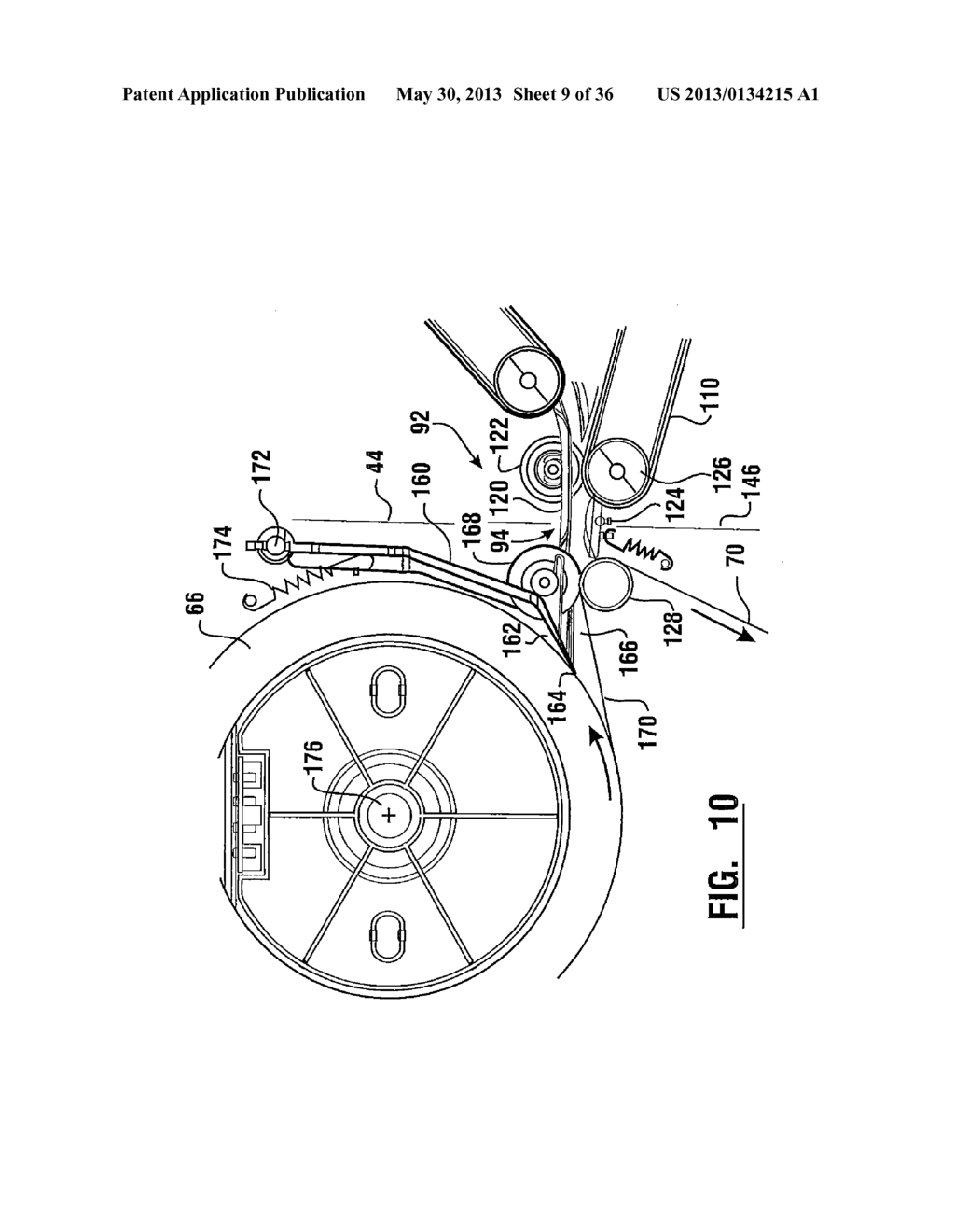 BANKING TRANSACTION MACHINE THAT OPERATES RESPONSIVE TO DATA BEARING     RECORDS - diagram, schematic, and image 10