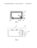 RADIOFREQUENCY COMMUNICATION DEVICE, THE OPERATION OF WHICH IS CONTROLLED     BY A VOLUNTARY GESTURE OF THE HOLDER diagram and image