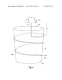 SELF-BALANCING, STABLE BEVERAGE CONTAINER SUPPORT diagram and image