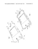 Holder for Electronic Device with Support diagram and image