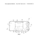 Holder for Electronic Device with Support diagram and image