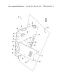 Holder for Electronic Device with Support diagram and image