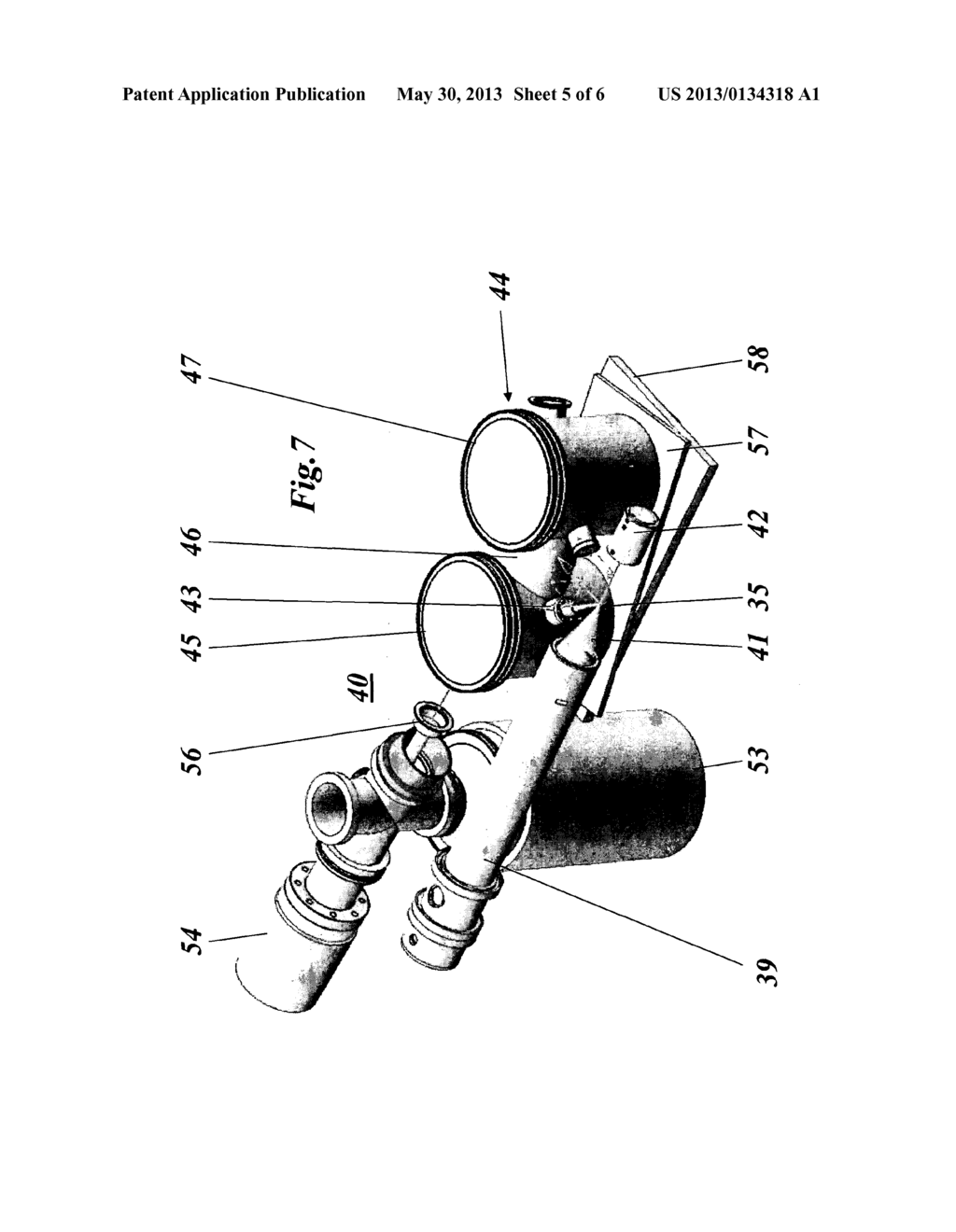 BEAM LINE FOR A SOURCE OF EXTREME ULTRAVIOLET (EUV) RADIATION - diagram, schematic, and image 06