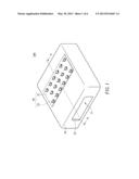 LOW-LIGHT-EMITTING-ANGLE HIGH-LUMINANCE UV LED NAIL LAMP STRUCTURE AND LED     LIGHT SOURCE MODULE THEREOF diagram and image