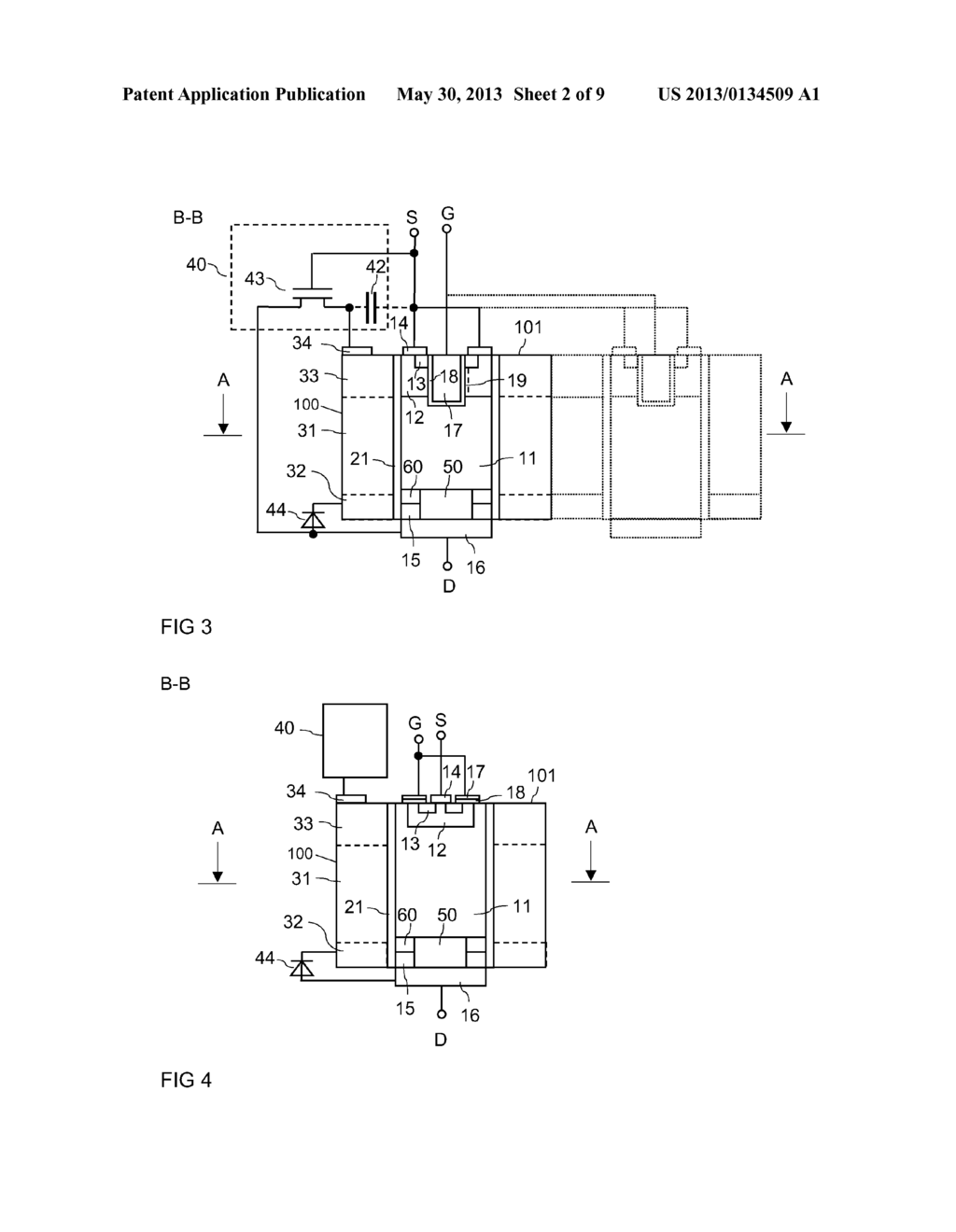 Semiconductor Device Arrangement Comprising a Semiconductor Device with a     Drift Region and a Drift Control Region - diagram, schematic, and image 03