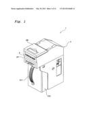 PAPER SHEET PROCESSING DEVICE diagram and image