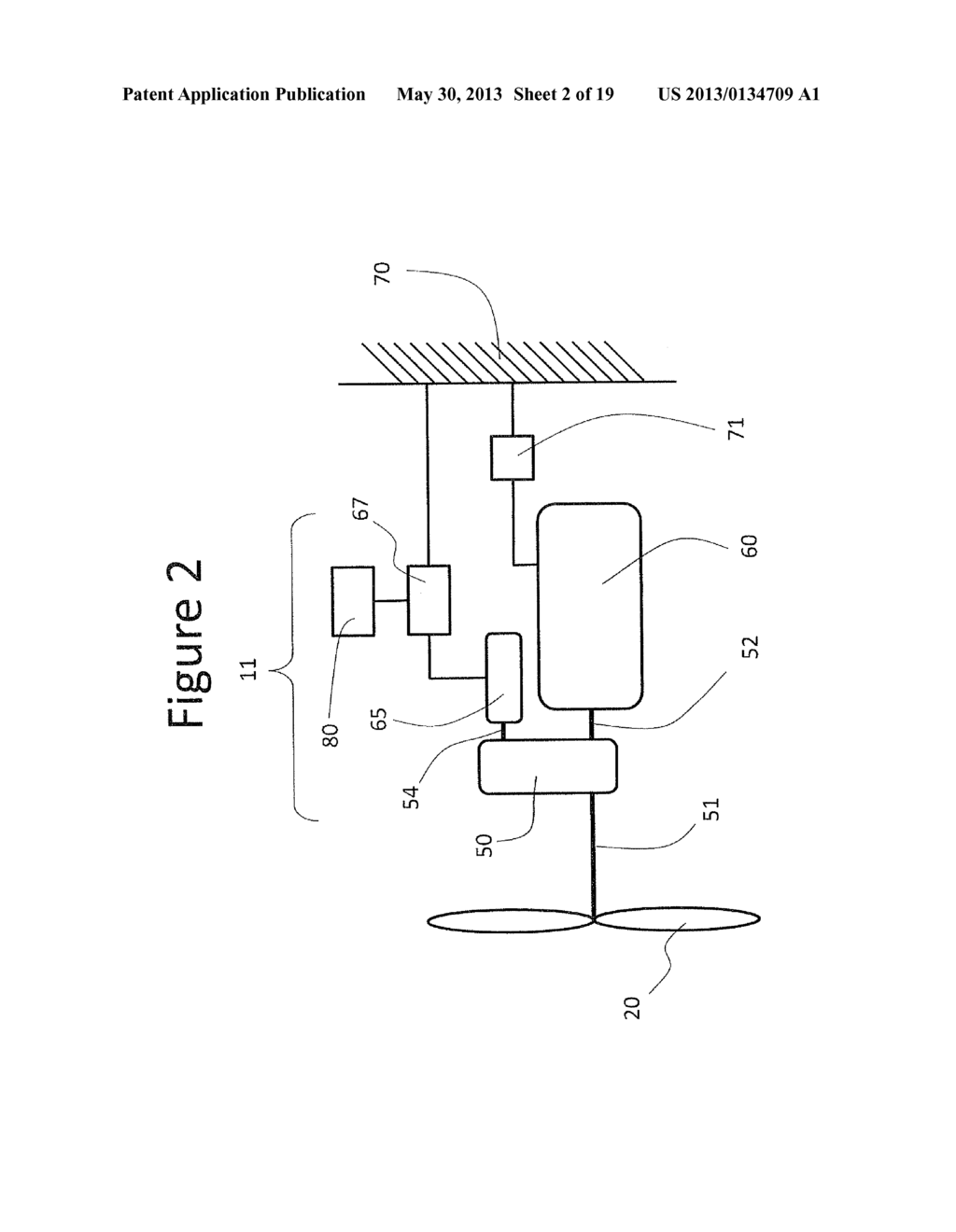 Wind Turbine With Variable Speed Auxiliary Generator and Load Sharing     Algorithm - diagram, schematic, and image 03