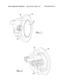 ADJUSTABLE HEAD RESTRAINT ASSEMBLY FOR VEHICLE SEATS diagram and image