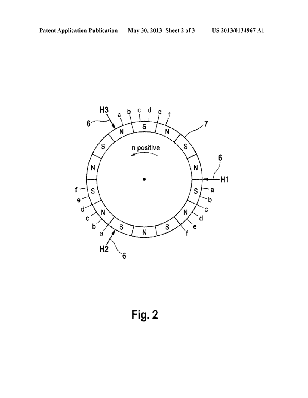 METHOD AND CIRCUIT ARRANGEMENT FOR CHECKING THE ROTOR POSITION OF A     SYNCHROUNOUS MACHINE - diagram, schematic, and image 03