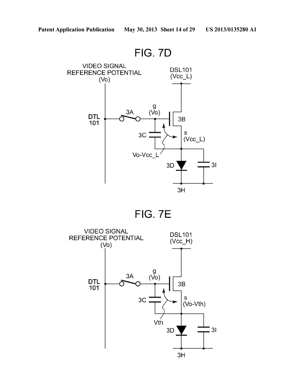 DISPLAY DEVICE, DRIVING METHOD THEREOF, AND ELECTRONIC APPARATUS - diagram, schematic, and image 15