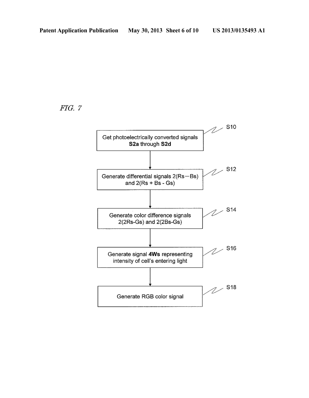 SOILD-STATE IMAGING ELEMENT, IMAGING DEVICE AND SIGNAL PROCESSING METHOD - diagram, schematic, and image 07