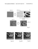 METHOD FOR INTEGRATING A SYNTHETIC HOLOGRAM IN A HALFTONE IMAGE diagram and image