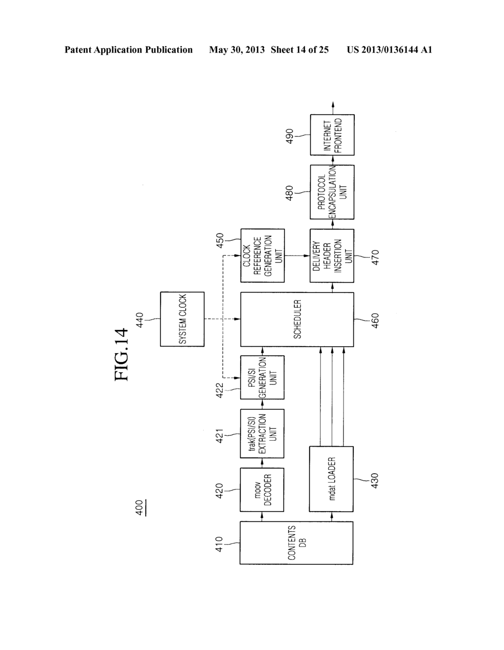 METHOD FOR TRANSMITTING/RECEIVING INTERNET-BASED CONTENT AND     TRANSMITTER/RECEIVER USING SAME - diagram, schematic, and image 15