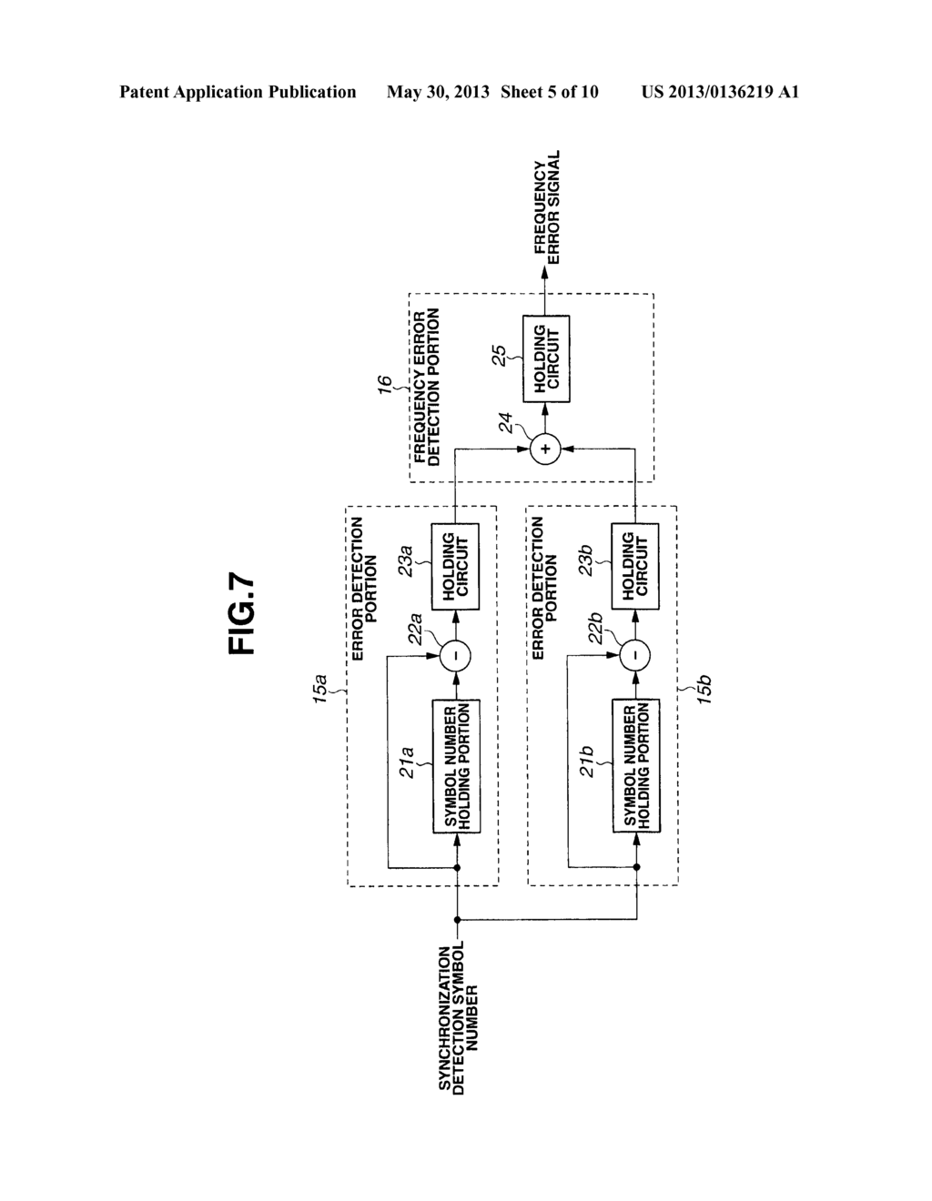 CLOCK FREQUENCY ERROR DETECTING DEVICE - diagram, schematic, and image 06