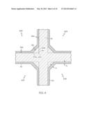 PASS-THROUGH CATALYTIC SUBSTRATE INCLUDING POROUS CERAMIC BEVELED CORNER     PORTIONS AND METHODS diagram and image