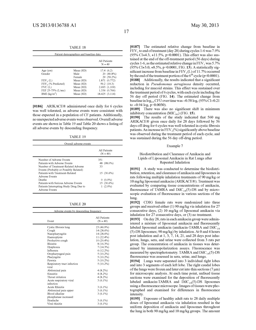 METHOD FOR TREATING PULMONARY DISORDERS WITH LIPOSOMAL AMIKACIN     FORMULATIONS - diagram, schematic, and image 39