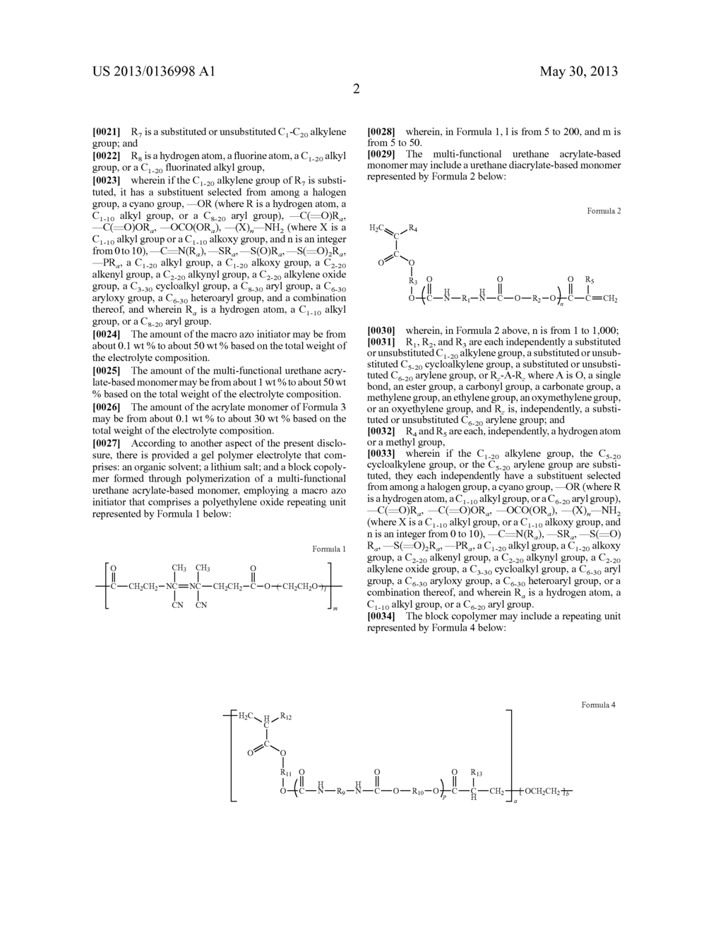 ELECTROLYTE COMPOSITION, GEL POLYMER ELECTROLYTE, AND LITHIUM BATTERY     INCLUDING THE GEL POLYMER ELECTROLYTE - diagram, schematic, and image 04