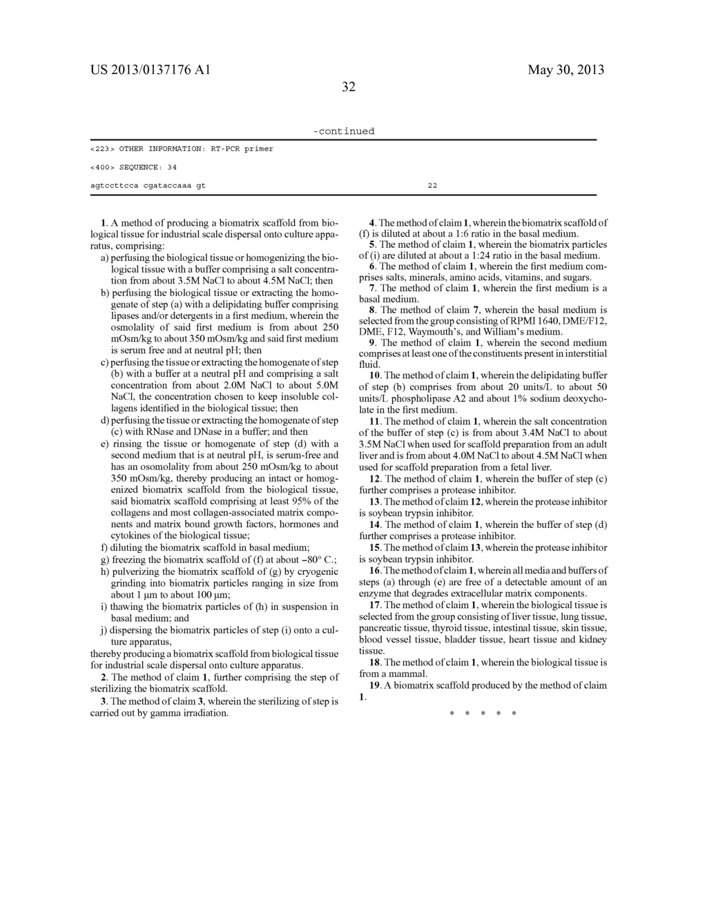 Biomatrix Scaffolds for Industrial Scale Dispersal - diagram, schematic, and image 59