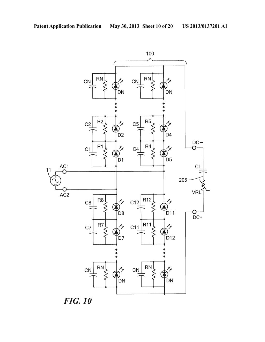 SOLID STATE LED BRIDGE RECTIFIER LIGHT ENGINE - diagram, schematic, and image 11