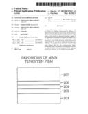 TUNGSTEN FILM FORMING METHOD diagram and image