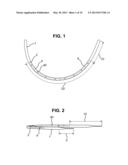 UNDERWIRE FOR A BRASSIERE diagram and image