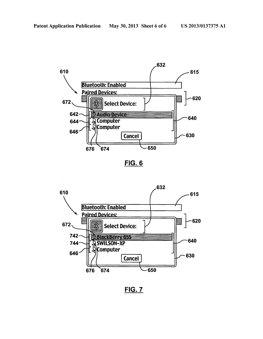 METHOD, SYSTEM AND MOBILE DEVICE FOR PRIORITIZING A DISCOVERED DEVICE LIST - diagram, schematic, and image 07