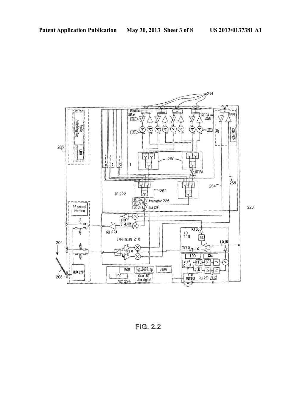 Split Microwave Backhaul Transceiver Architecture with Coaxial     Interconnect - diagram, schematic, and image 04