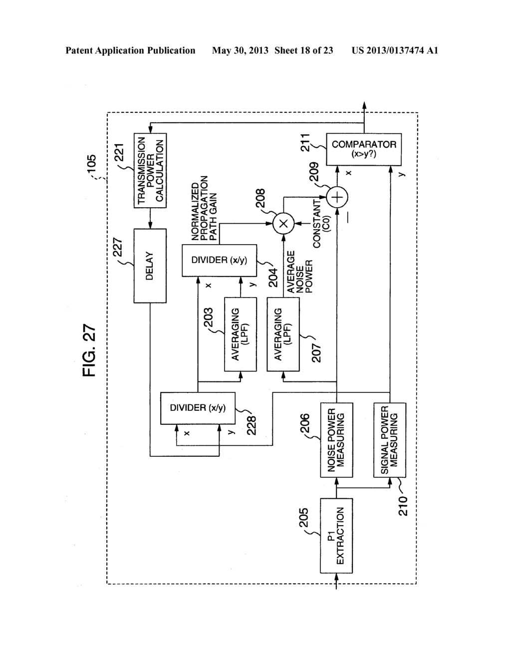 TRANSMISSION POWER CONTROL METHOD FOR A WIRELESS COMMUNICATION SYSTEM - diagram, schematic, and image 19