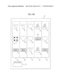 GAMING DEVICE HAVING TRANSFORMABLE WILD SYMBOLS OR CARDS WITH WILD SIGNAL     INDICATORS diagram and image