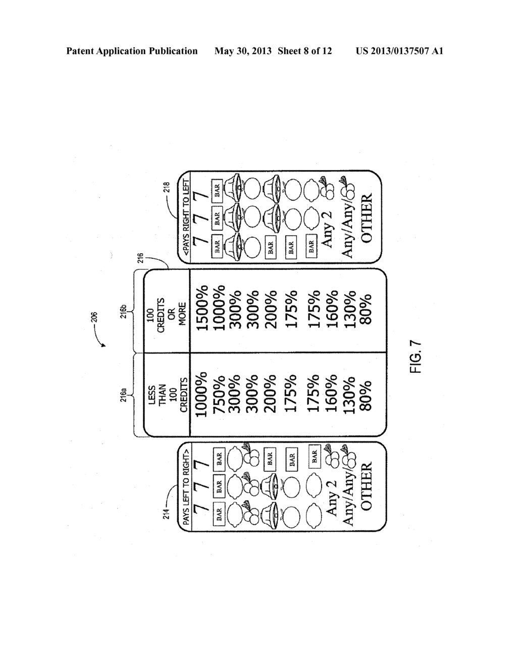 APPARATUS PROVIDING PAYOUTS PROPORTIONAL TO WAGERS AND METHODS FOR     OPERATING SAME - diagram, schematic, and image 09