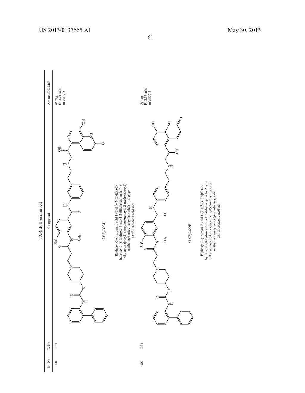 DIAMIDE COMPOUNDS HAVING MUSCARINIC RECEPTOR ANTAGONIST AND BETA2     ADRENERGIC RECEPTOR AGONIST ACTIVITY - diagram, schematic, and image 62