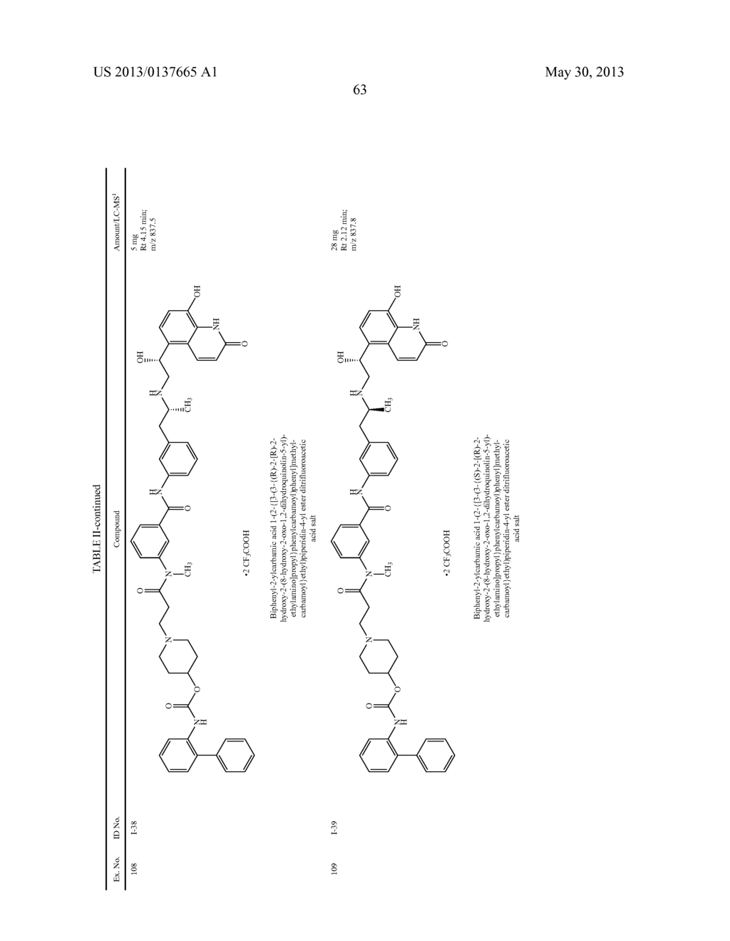 DIAMIDE COMPOUNDS HAVING MUSCARINIC RECEPTOR ANTAGONIST AND BETA2     ADRENERGIC RECEPTOR AGONIST ACTIVITY - diagram, schematic, and image 64