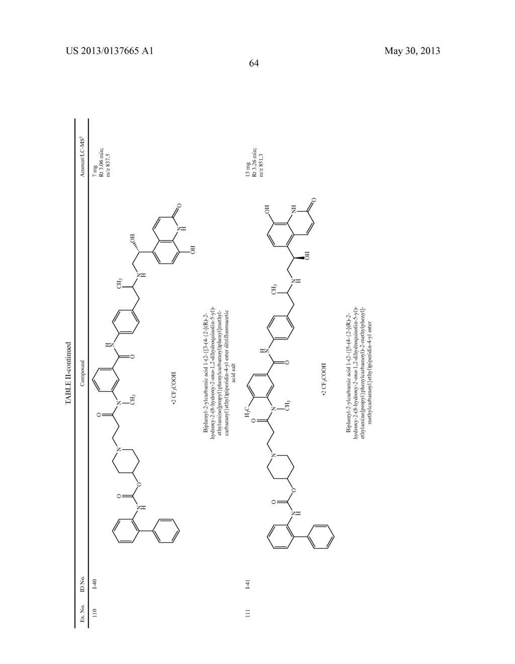 DIAMIDE COMPOUNDS HAVING MUSCARINIC RECEPTOR ANTAGONIST AND BETA2     ADRENERGIC RECEPTOR AGONIST ACTIVITY - diagram, schematic, and image 65