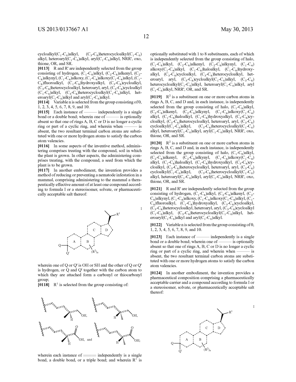 LIGANDS FOR NEMATODE NUCLEAR RECEPTORS AND USES THEREOF - diagram, schematic, and image 43