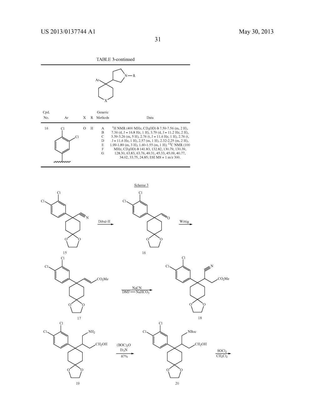 PYRROLIDINE TRIPLE REUPTAKE INHIBITORS - diagram, schematic, and image 32