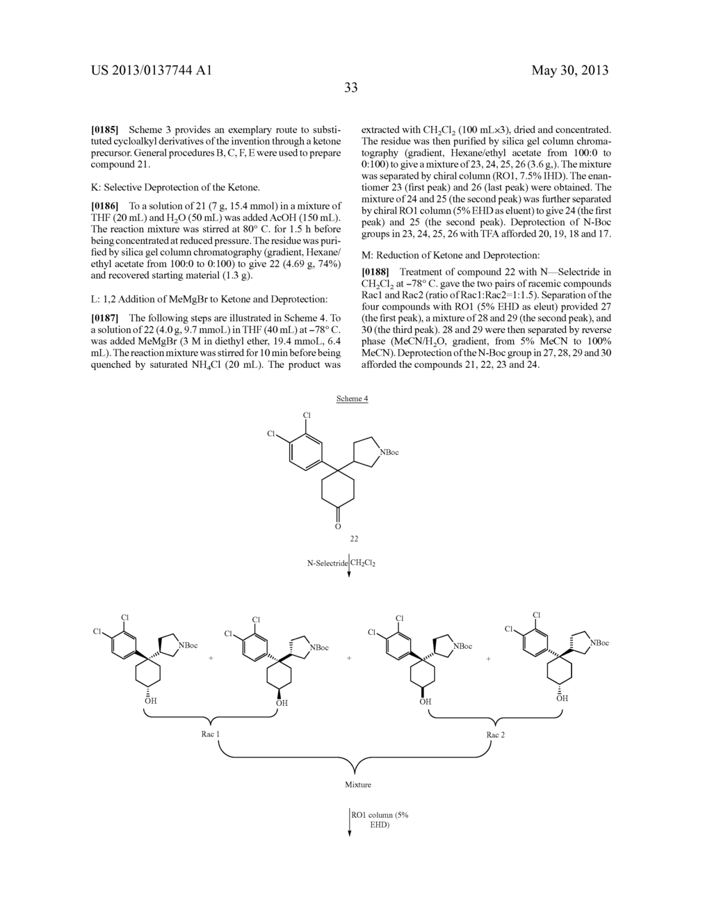 PYRROLIDINE TRIPLE REUPTAKE INHIBITORS - diagram, schematic, and image 34