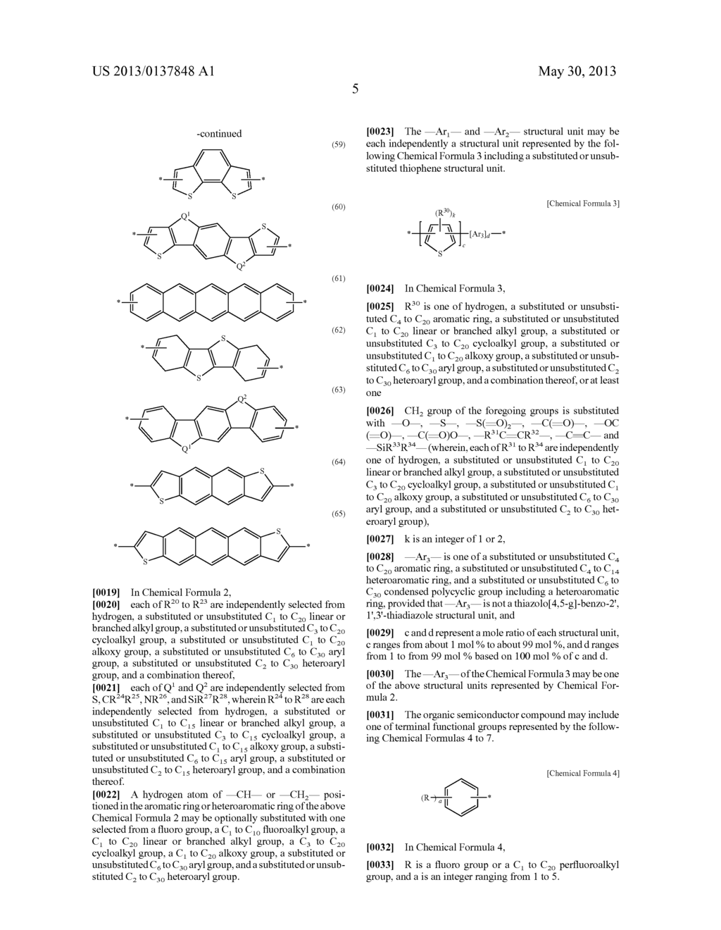 ORGANIC SEMICONDUCTOR COMPOUND, ORGANIC THIN FILM INCLUDING THE ORGANIC     SEMICONDUCTOR COMPOUND AND ELECTRONIC DEVICE INCLUDING THE ORGANIC THIN     FILM, AND METHOD OF MANUFACTURING THE ORGANIC THIN FILM - diagram, schematic, and image 12