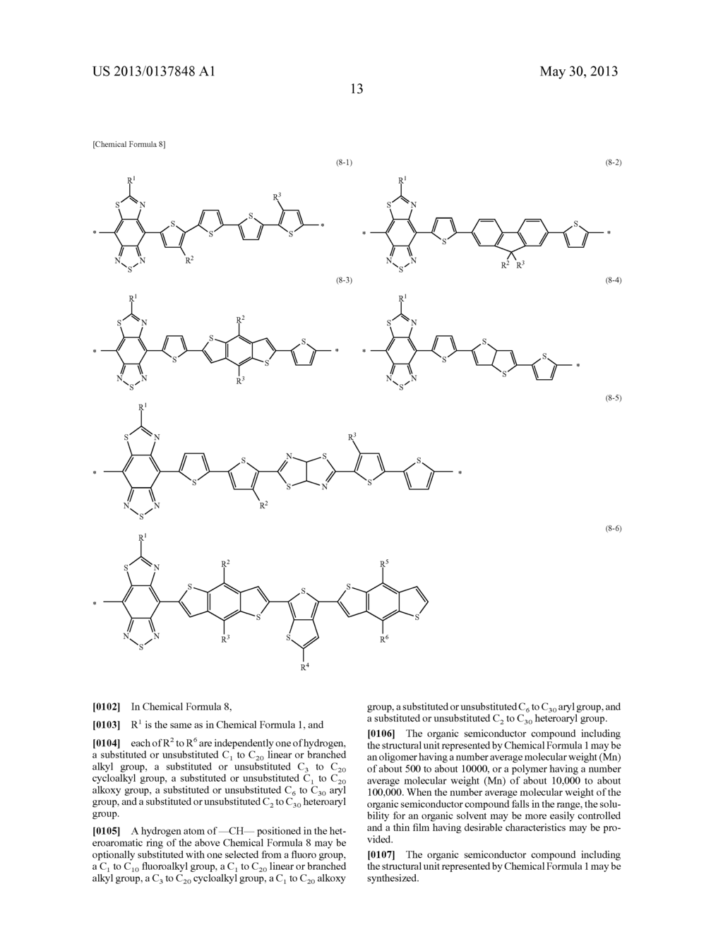 ORGANIC SEMICONDUCTOR COMPOUND, ORGANIC THIN FILM INCLUDING THE ORGANIC     SEMICONDUCTOR COMPOUND AND ELECTRONIC DEVICE INCLUDING THE ORGANIC THIN     FILM, AND METHOD OF MANUFACTURING THE ORGANIC THIN FILM - diagram, schematic, and image 20