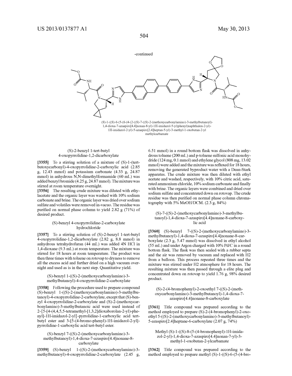 ANTIVIRAL COMPOUNDS - diagram, schematic, and image 504