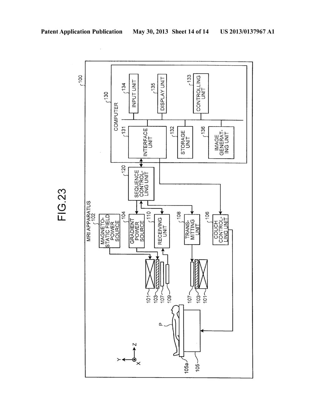 MAGNETIC RESONANCE IMAGING APPARATUS AND A METHOD FOR DETERMINING TRIGGER     TIMING OF CE-MRA SCAN - diagram, schematic, and image 15